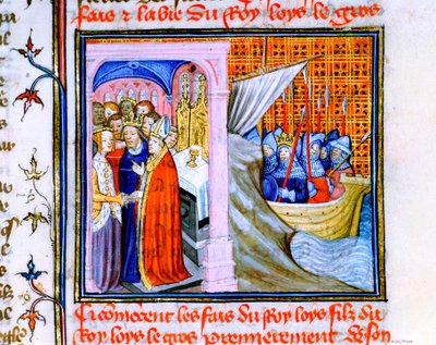 14. yüzyılın sonlarında Chronique de St Denis