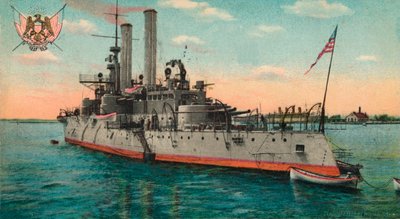 ABD Savaş Gemisi Iowa, c1908 by Unbekannt