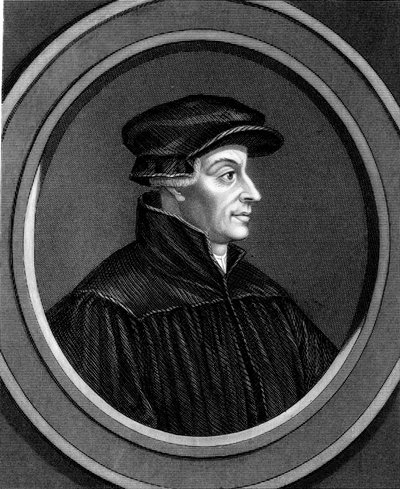 Ulrich Zwingli, İsviçre Reformu ilahi, c1530 1851 by Unbekannt