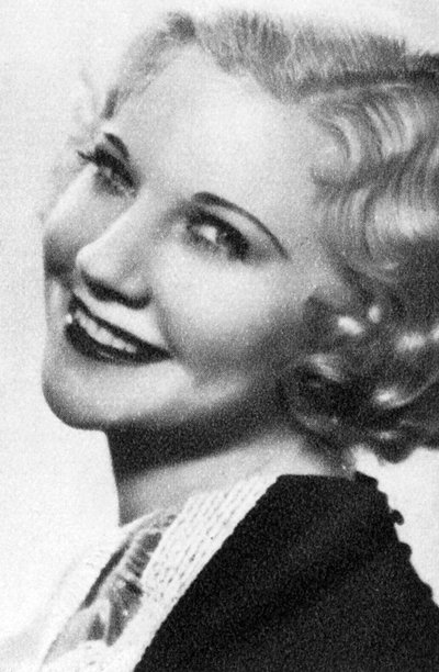 Una Merkel, Amerikalı sinema oyuncusu, 1934-1935 by Unbekannt