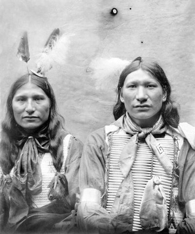 Amerika Birleşik Devletleri : Yerli Amerikalılar - c1890 by Unbekannt