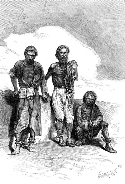 Serseri Hükümlüler, Çin, c1890 by Unbekannt