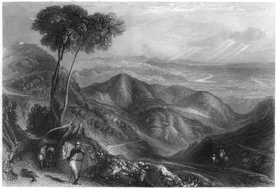 Dhoon Vadisi, Himalaya dağları, c1860 by Unbekannt