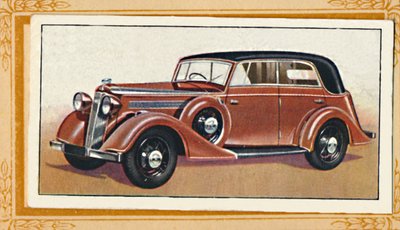 Vauxhall Büyük Altı Wingham Cabrio, c1936 by Unbekannt