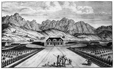 Vergelegen şarap evi, Güney Afrika, 18. yüzyıl 1931 by Unbekannt