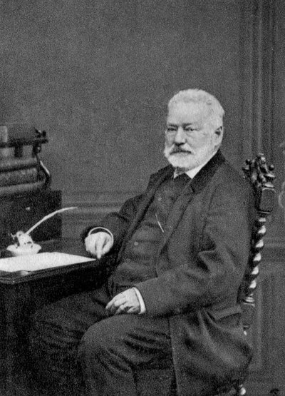 Victor Hugo, Fransız yazar, 1872 by Unbekannt
