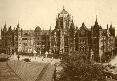Victoria İstasyonu, Bombay, 1930. by Unbekannt