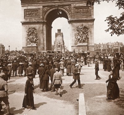 Zafer kutlaması, Arc de Triomphe