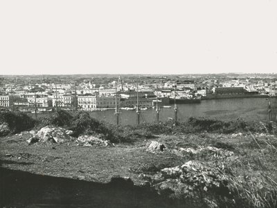 Körfez boyunca görüntüleyin, Havana, Küba, 1895. by Unbekannt