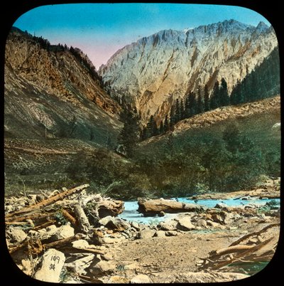 Sonamarg ve Baltal, Keşmir, Hindistan, 19. yüzyılın sonları veya 20. yüzyılın başlarından manzara by Unbekannt