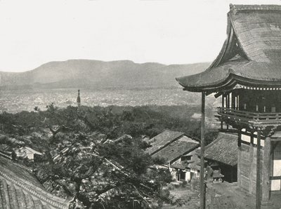 Tepelerden görünüm, Kyoto, Japonya, 1895. by Unbekannt