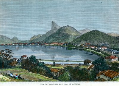 Botafogo Körfezi manzarası, Rio de Janeiro, Brezilya, c1880 by Unbekannt