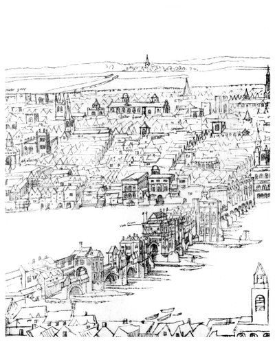 Londra manzarası, 16. yüzyıl 1886 by Unbekannt