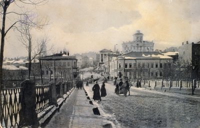 Kışın Znamenka Caddesi