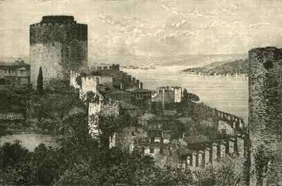 Boğaz Manzarası: Avrupa Kalesi, 1890. by Unbekannt