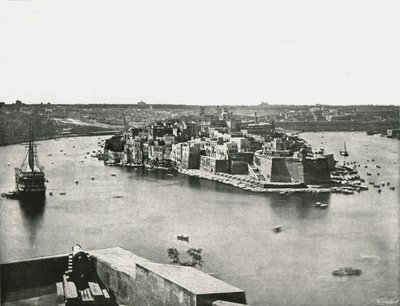 Limanın görünümü, Valetta, Malta, 1895. by Unbekannt