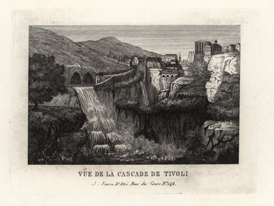 Tivoli, İtalya, Cascade de Tivoli