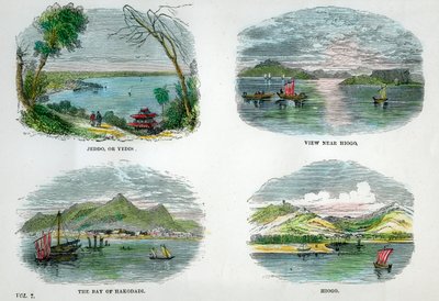 Japonya'nın başlıca şehir ve limanlarından görüntüler, c1880 by Unbekannt