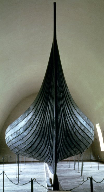 Viking gemisi, Norveç, 9. Yüzyıl by Unbekannt