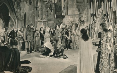 Villon John Barrymore, Louis XI tarafından ölümle tehdit edildi, 1927 by Unbekannt