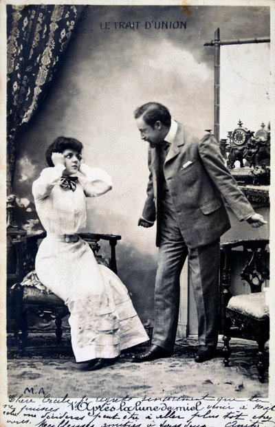 Eski Fransız kartpostal, c1900 by Unbekannt