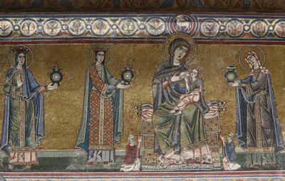 Trastevere kilisesinde Santa Maria