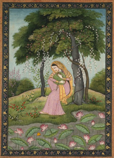 Virhini Nayika, Aşktan Yırtık Kadın Kahraman , c. 1800. by Unbekannt