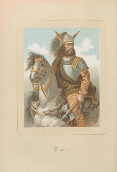 Viriathus. Gönderen: Tüm zamanların ünlü erkek ve kadınları, Juan Landa, 1875-1877. by Unbekannt