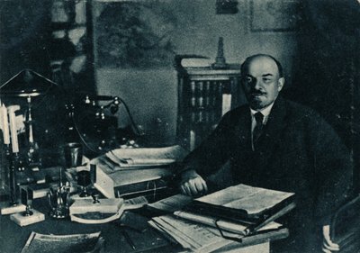 Vladimir Ilich Lenin, Rus Bolşevik lideri, Moskova, Rusya, 7 Ekim 1922 by Unbekannt