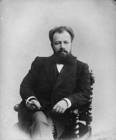 Vladimir Nemirovich-Danchenko, Rus tiyatro yönetmeni, 1896 by Unbekannt