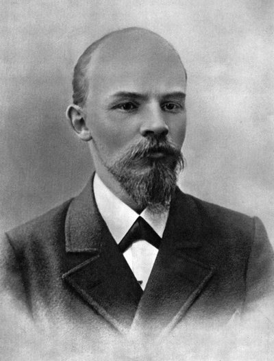 Vladimir Ulyanov Lenin, Rus Bolşevik devrimcisi, Moskova, Rusya, Şubat 1900 by Unbekannt