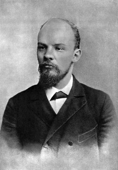 Vladimir Ulyanov Lenin, Rus Bolşevik devrimcisi, St Petersburg, Rusya, Şubat 1897 by Unbekannt