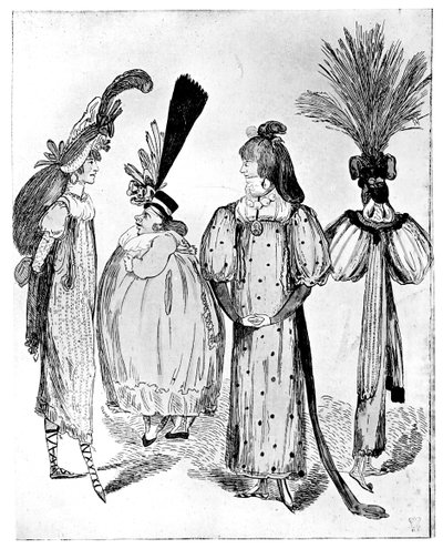 Waggoners Frocks or No Bodys of 1795, 1795 by Unbekannt