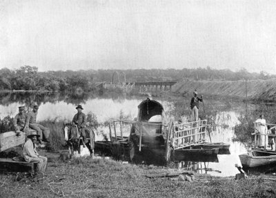Feribotta beklemek, Paraguay, 1911 by Unbekannt