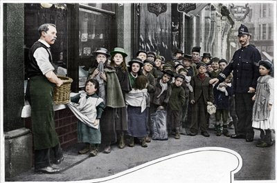 Yiyecek kolileri bekliyorum, Cheapside, c1903 1903 by Unbekannt