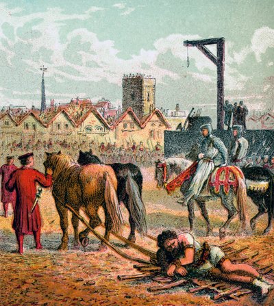 Wallace İdam Edildi, 1305, c1850 by Unbekannt