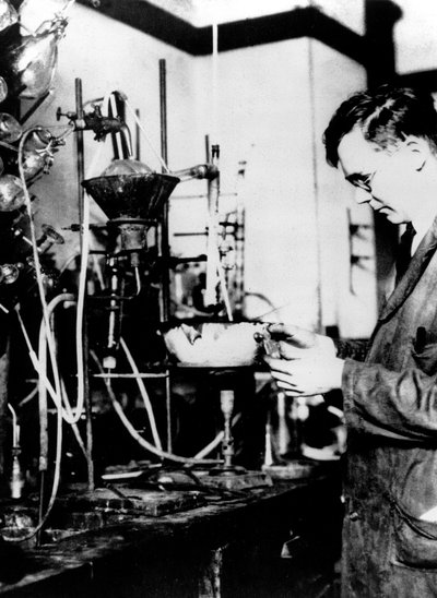 Wallace Hume Carothers, Amerikalı endüstriyel kimyager, c1927-1937 by Unbekannt