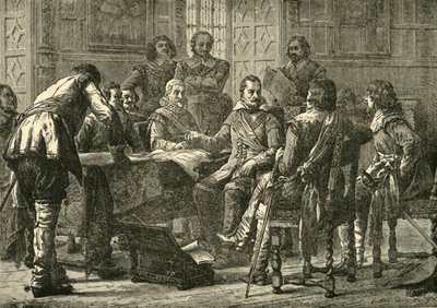 Wallenstein ve Tilly, 1626, 1890. by Unbekannt