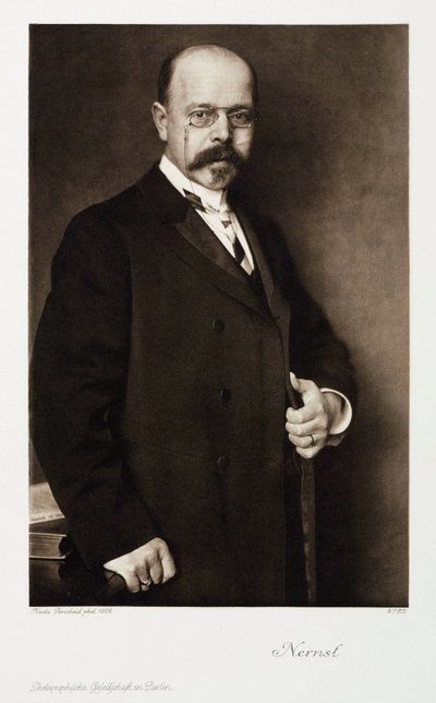 Walther Nernst, Alman fiziksel kimyager by Unbekannt