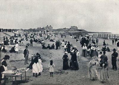 Walton-on-the-Naze - Sahilde Sahne, 1895 by Unbekannt