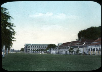 Savaş departmanı binaları ve askeri kolej, Bangkok, Siam by Unbekannt