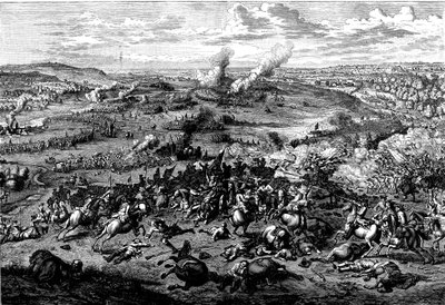 İspanya Veraset Savaşı: Blenheim Savaşı, Bavyera, 3 Ağustos 1704 by Unbekannt