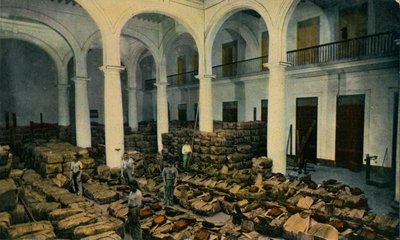 Yaprak Tütün Deposu, Havana, Küba, c1910s by Unbekannt