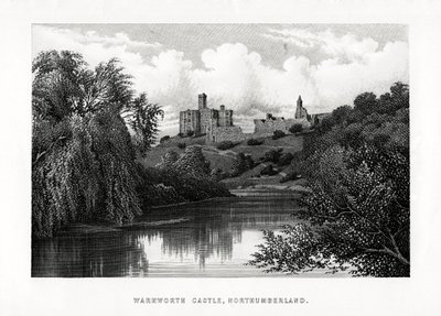 Warkworth Kalesi, Northumberland, 1896 by Unbekannt