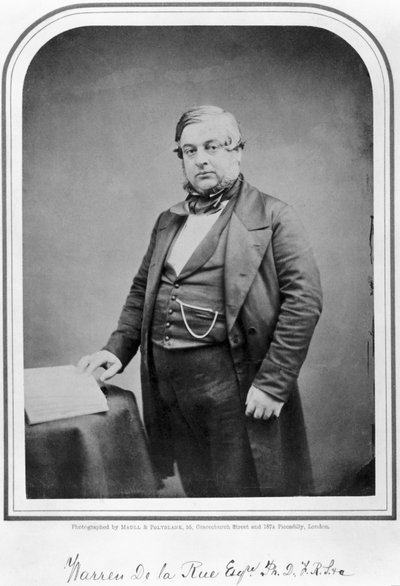 Warren de La Rue, astronom ve fizikçi by Unbekannt