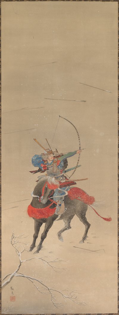 Bir Ata binmiş savaşçı, 1700