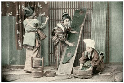 Yıkama kimonoları, Japonya, 1904 by Unbekannt