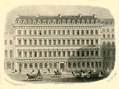 Washington Oteli, Liverpool, 1874. by Unbekannt