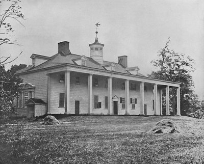 Washingtons Home, Vernon Dağı, Virginia, c1897. by Unbekannt
