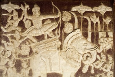 Wat Ounalom: Ramayana Phnom Penh Cambodge